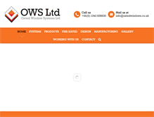 Tablet Screenshot of oxtedwindows.co.uk